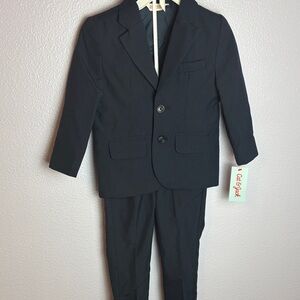 NWT Deep Navy Blue Two-Piece Suit for Kids 2T